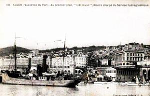 Alger - Port - Alidade Navire Hydrographique 